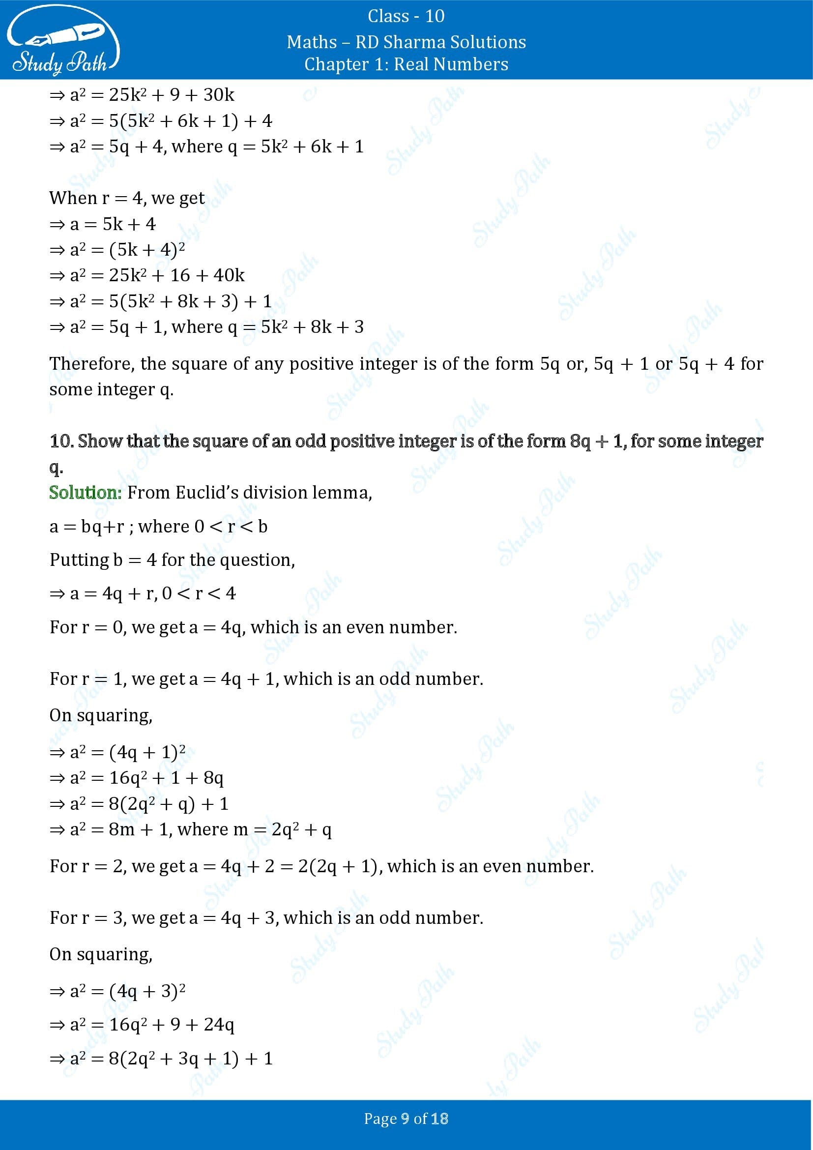 RD Sharma Solutions Class 10 Chapter 1 Real Numbers Exercise 1.1 00009
