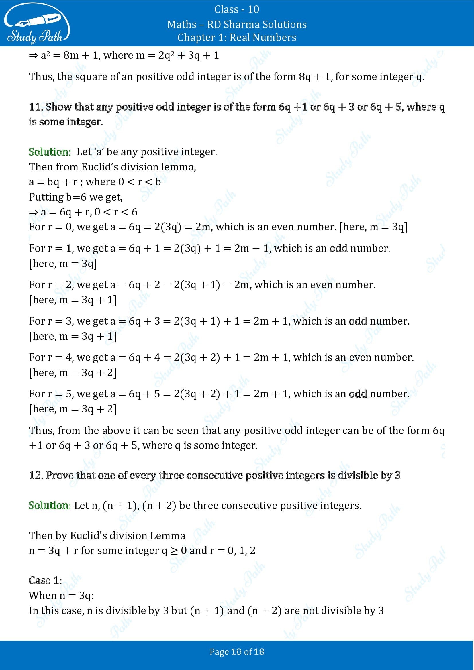 RD Sharma Solutions Class 10 Chapter 1 Real Numbers Exercise 1.1 00010