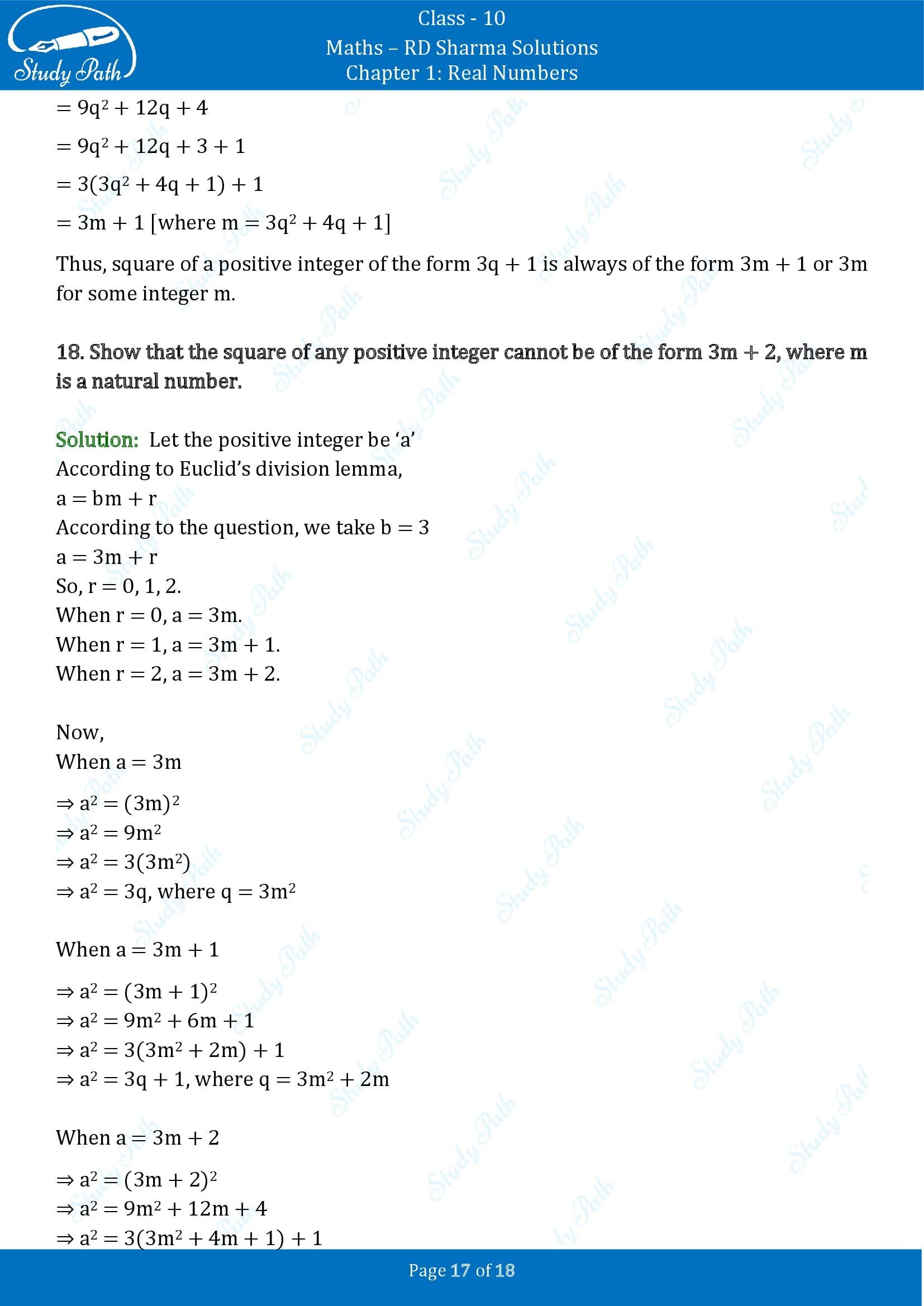RD Sharma Solutions Class 10 Chapter 1 Real Numbers Exercise 1.1 00017