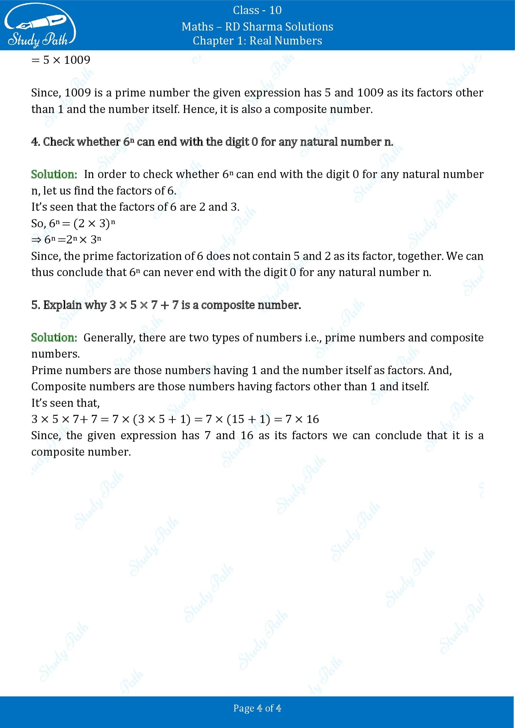 RD Sharma Solutions Class 10 Chapter 1 Real Numbers Exercise 1.3 00004