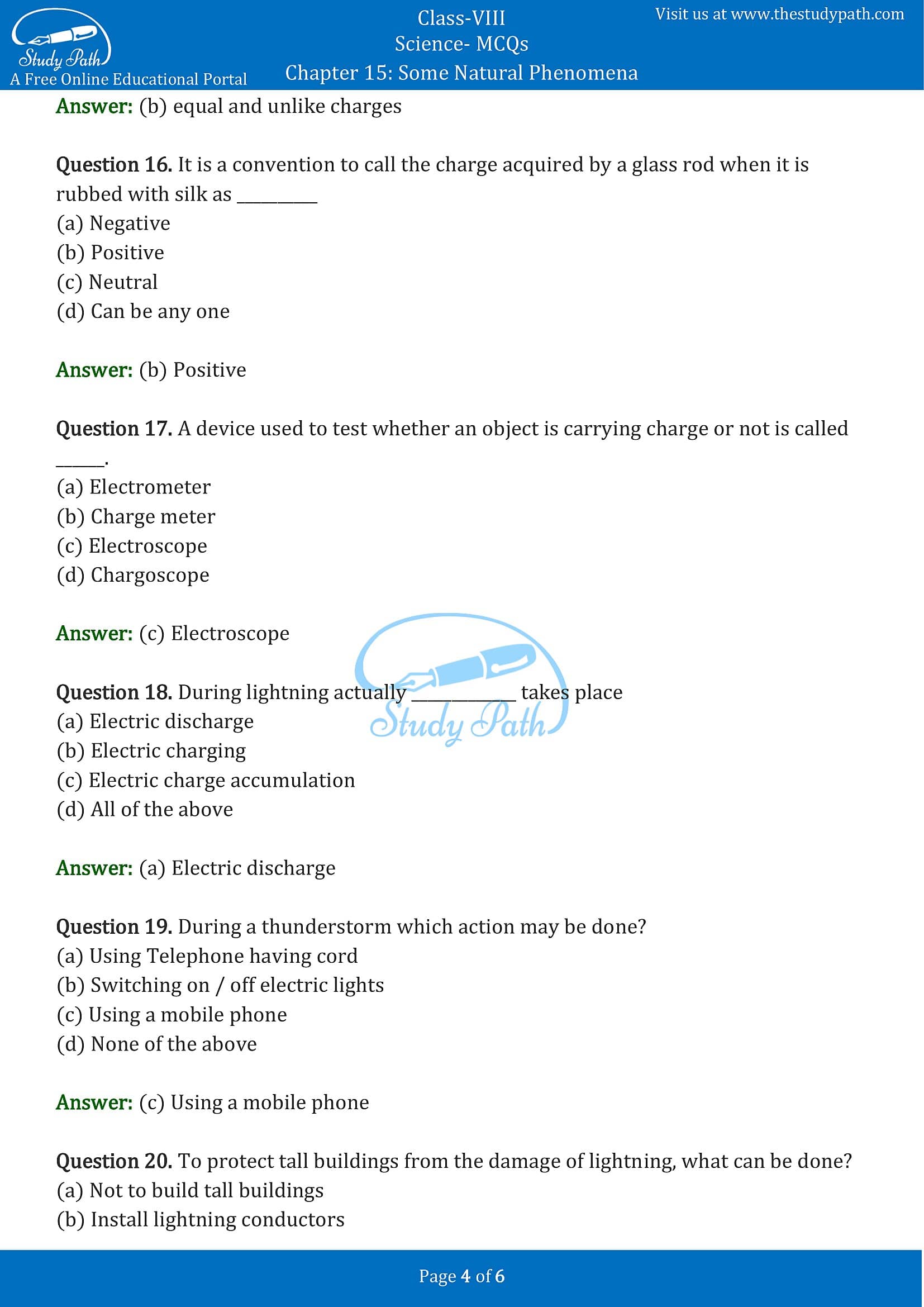 cbse-papers-questions-answers-mcq-cbse-class-8-science-ch-15-some-natural