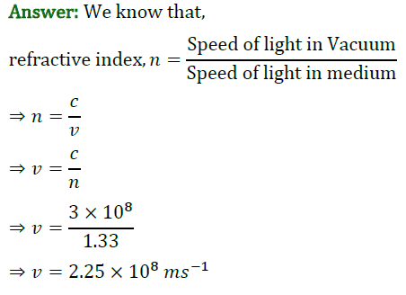 Class 10 Chapter 10 Light Reflection and Refraction Extra Question 39