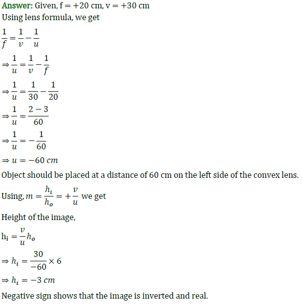 Class 10 Chapter 10 Light Reflection and Refraction Extra Question 48