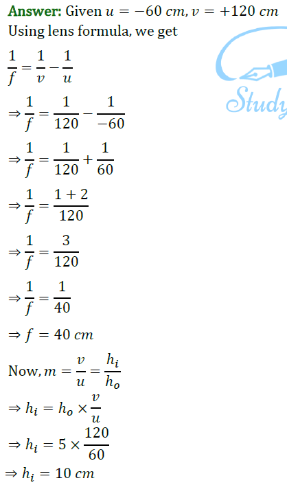 Class 10 Chapter 10 Light Reflection and Refraction Extra Question 49