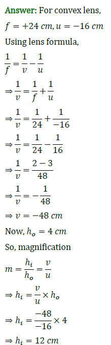 Class 10 Chapter 10 Light Reflection and Refraction Extra Question 65