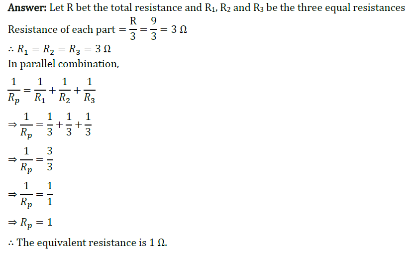 Class 10 Chapter 12 Electricity Extra Questions 11