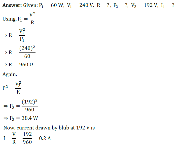 Class 10 Chapter 12 Electricity Extra Questions 24