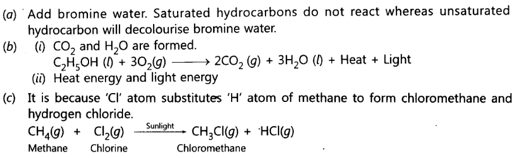 Class 10 Chapter 4 Carbon and its Compounds Extra Question 26