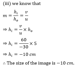 Class 10 Science Chapter 10 Light Reflection and Refraction Important Question 22 ii