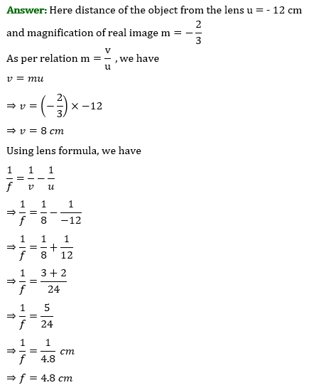 Class 10 Science Chapter 10 Light Reflection and Refraction Important Question 23