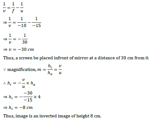 Class 10 Science Chapter 10 Light Reflection and Refraction Important Question 31