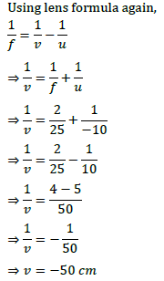 Class 10 Science Chapter 10 Light Reflection and Refraction Important Question 32 ii