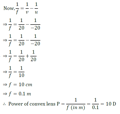 Class 10 Science Chapter 10 Light Reflection and Refraction Important Question 43