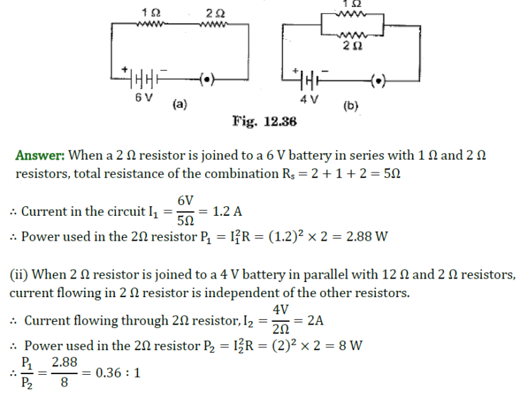 Electricity Class 10 Important Questions and Answers Study Path