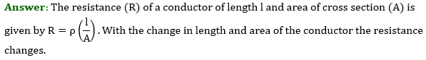 Class 10 Science Chapter 12 Electricity Important Question 3