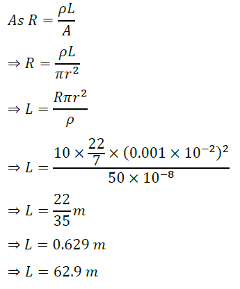 Class 10 Science Chapter 12 Electricity Important Question 32