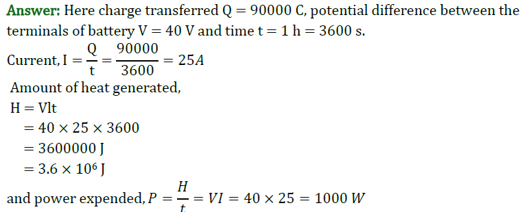 Class 10 Science Chapter 12 Electricity Important Question 49