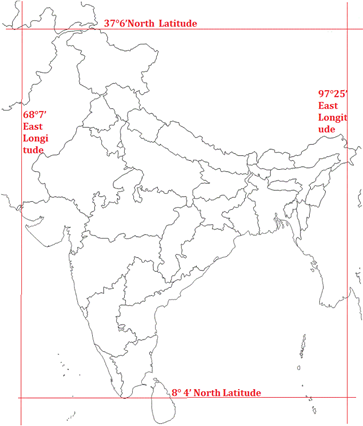 Class 9 Geography Chapter 1 India Size and Location Important Questions 3