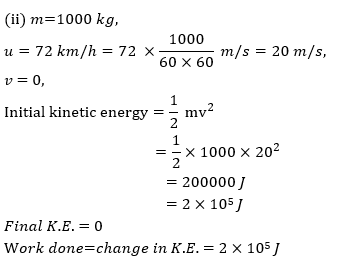 Extra Questions for Class 9 Science Chapter 11 Work Power and Energy 3