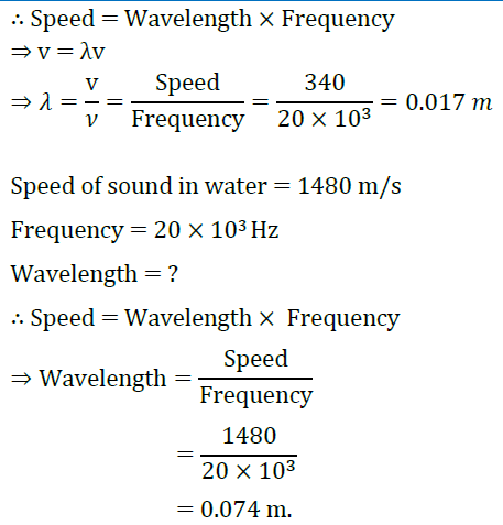 Extra Questions for Class 9 Science Chapter 12 Sound 6