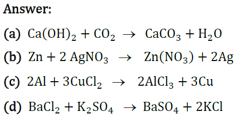 NCERT Solutions for Class 10 Science Chapter 1 Chemical Reactions and Equations image 10