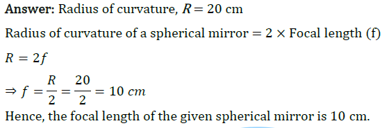 NCERT Solutions for Class 10 Science Chapter 10 Light Reflection and Refraction image 1