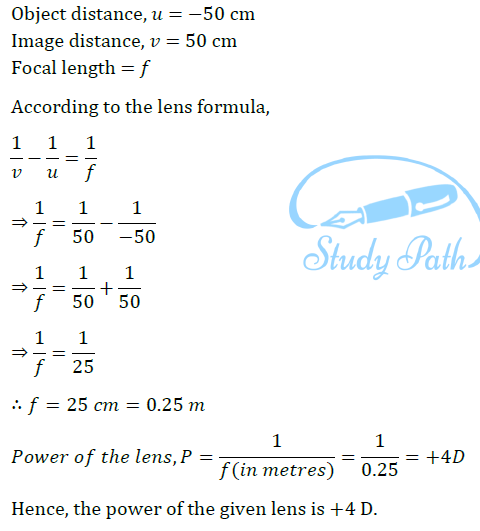 NCERT Solutions for Class 10 Science Chapter 10 Light Reflection and Refraction image 10