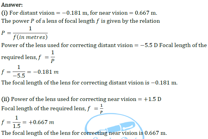 NCERT Solutions for Class 10 Science Chapter 11 Human Eye and the Colourful World image 3