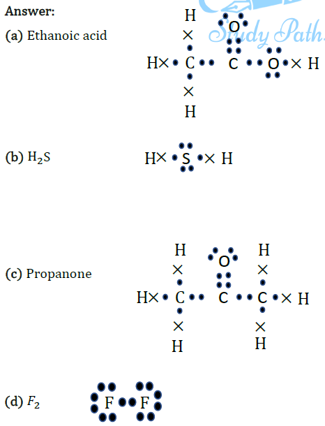 NCERT Solutions for Class 10 Science Chapter 4 Carbon and its Compounds image 13