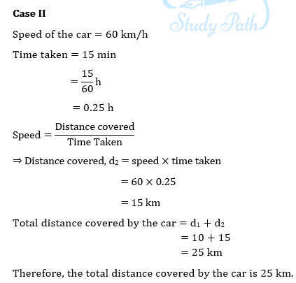 case study questions for class 7 science motion and time