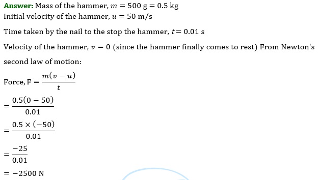 NCERT Solutions for Class 9 Science Chapter 9 Force and Laws of Motion part 12