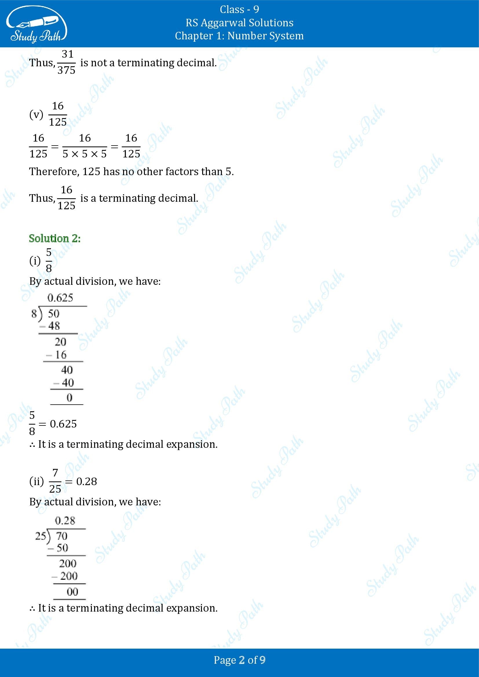 RS Aggarwal Solutions Class 9 Chapter 1 Number System Exercise 1B 00002