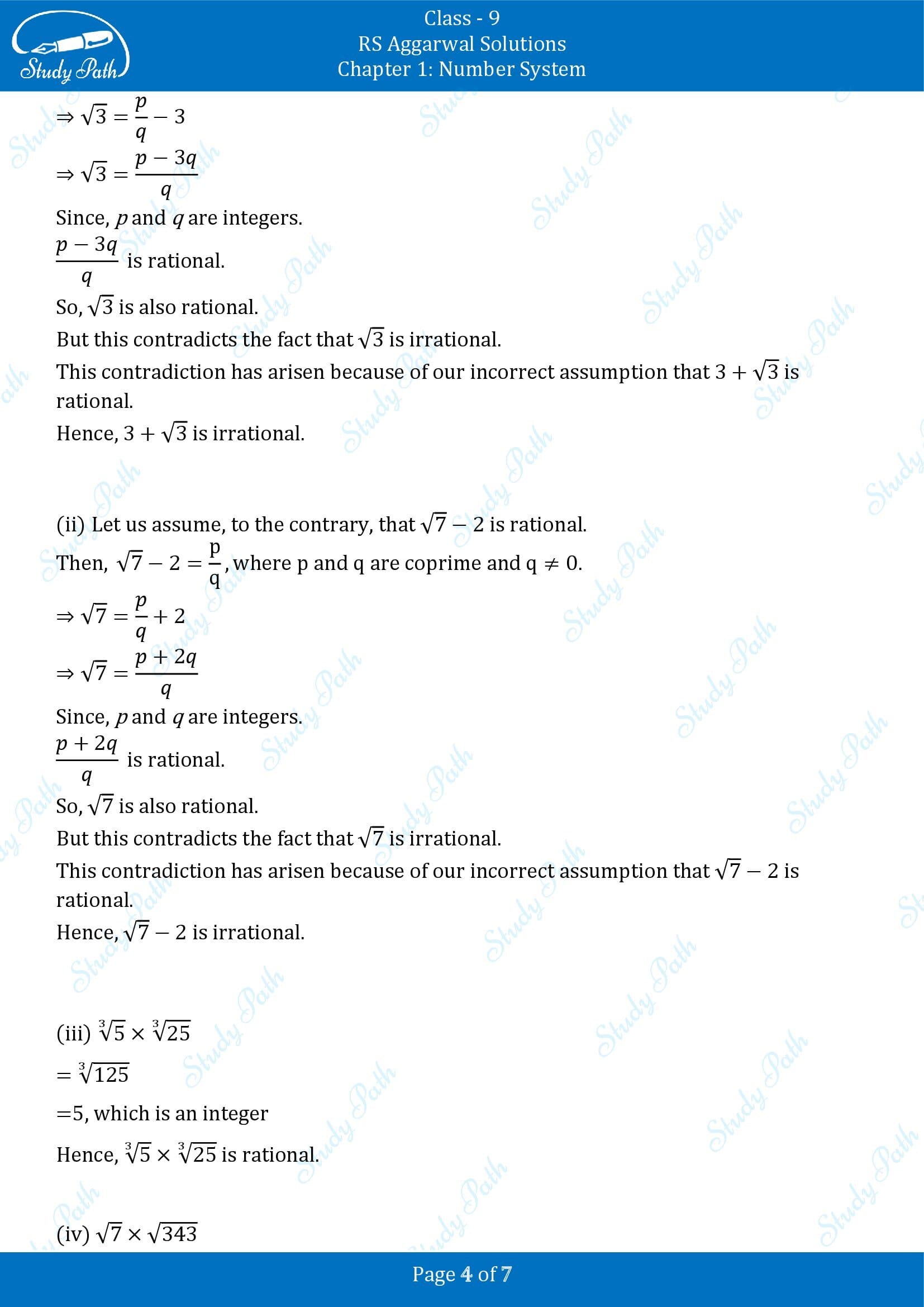 RS Aggarwal Solutions Class 9 Chapter 1 Number System Exercise 1C 00004