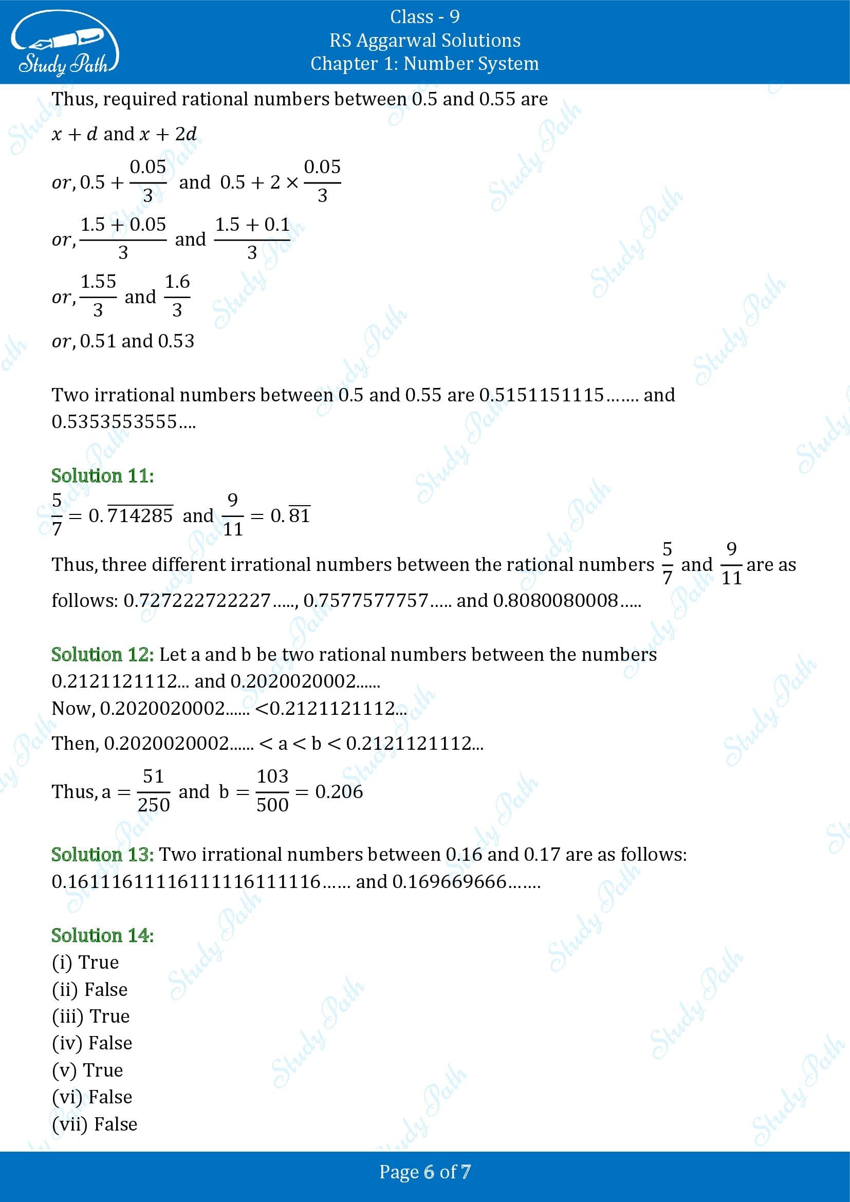 RS Aggarwal Solutions Class 9 Chapter 1 Number System Exercise 1C 00006