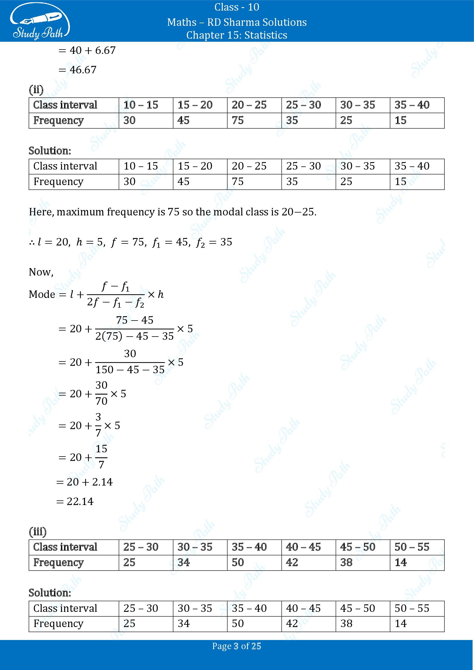 RD Sharma Solutions Class 10 Chapter 15 Statistics Exercise 15.5 00003