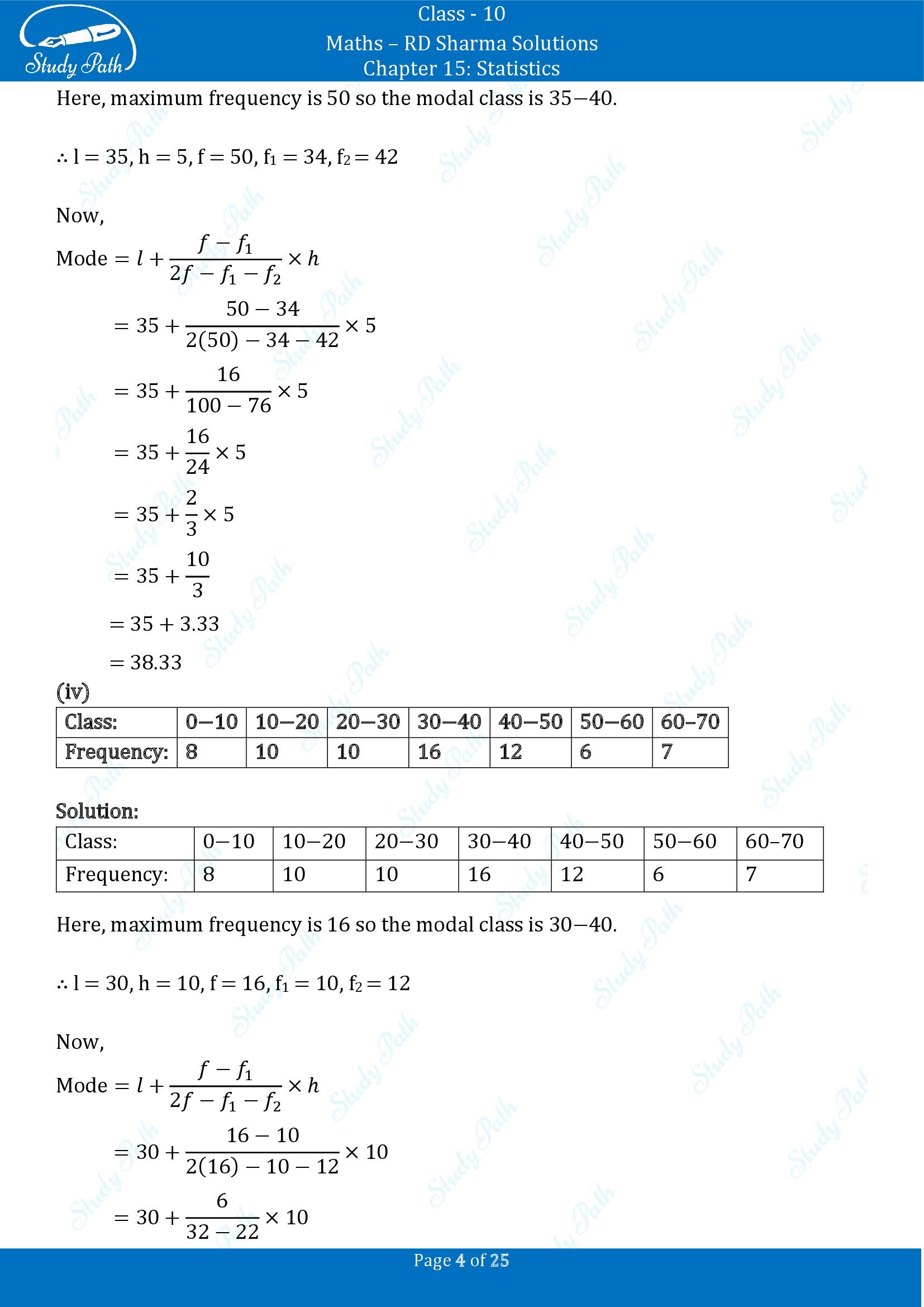 RD Sharma Solutions Class 10 Chapter 15 Statistics Exercise 15.5 00004
