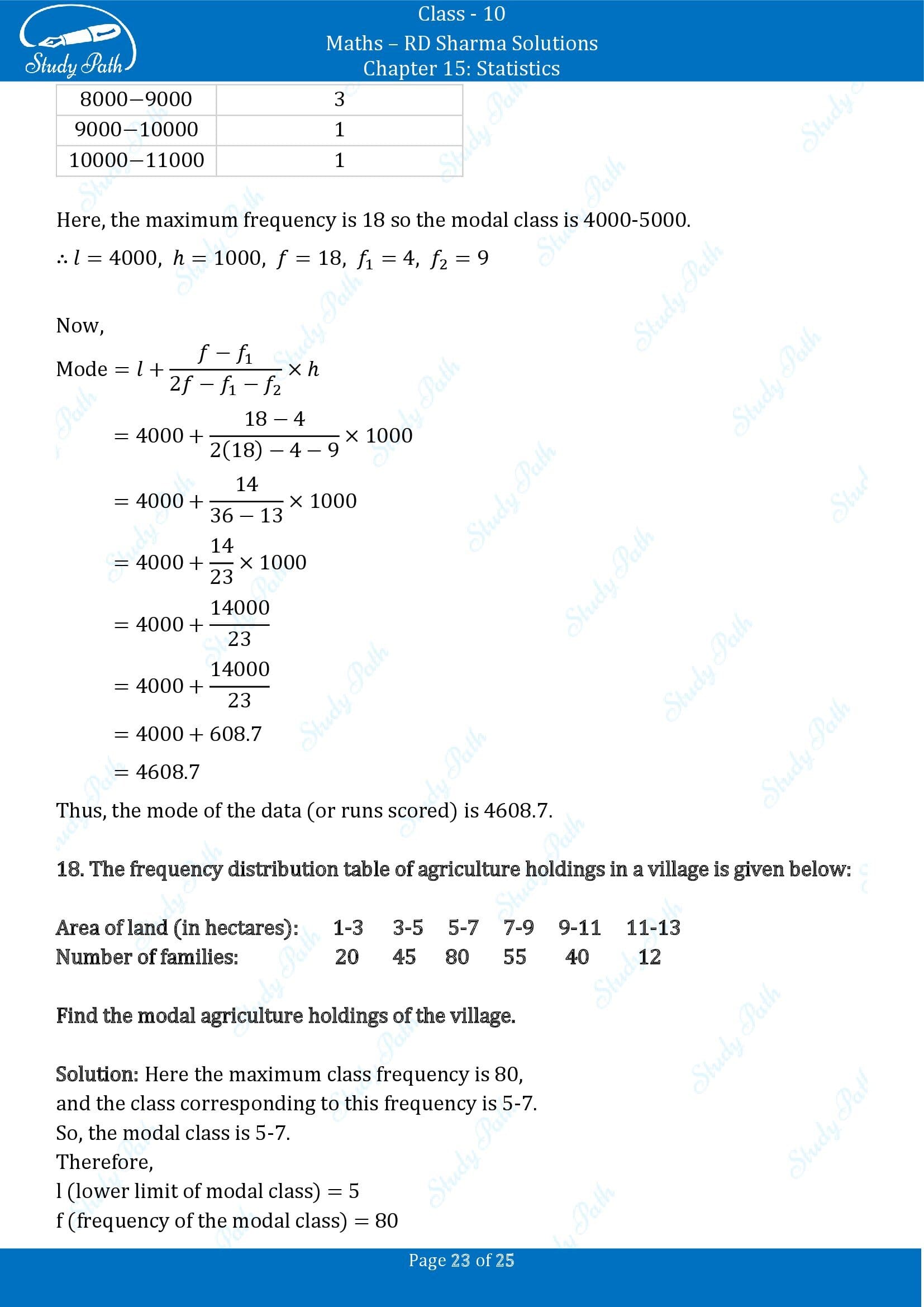 RD Sharma Solutions Class 10 Chapter 15 Statistics Exercise 15.5 00023