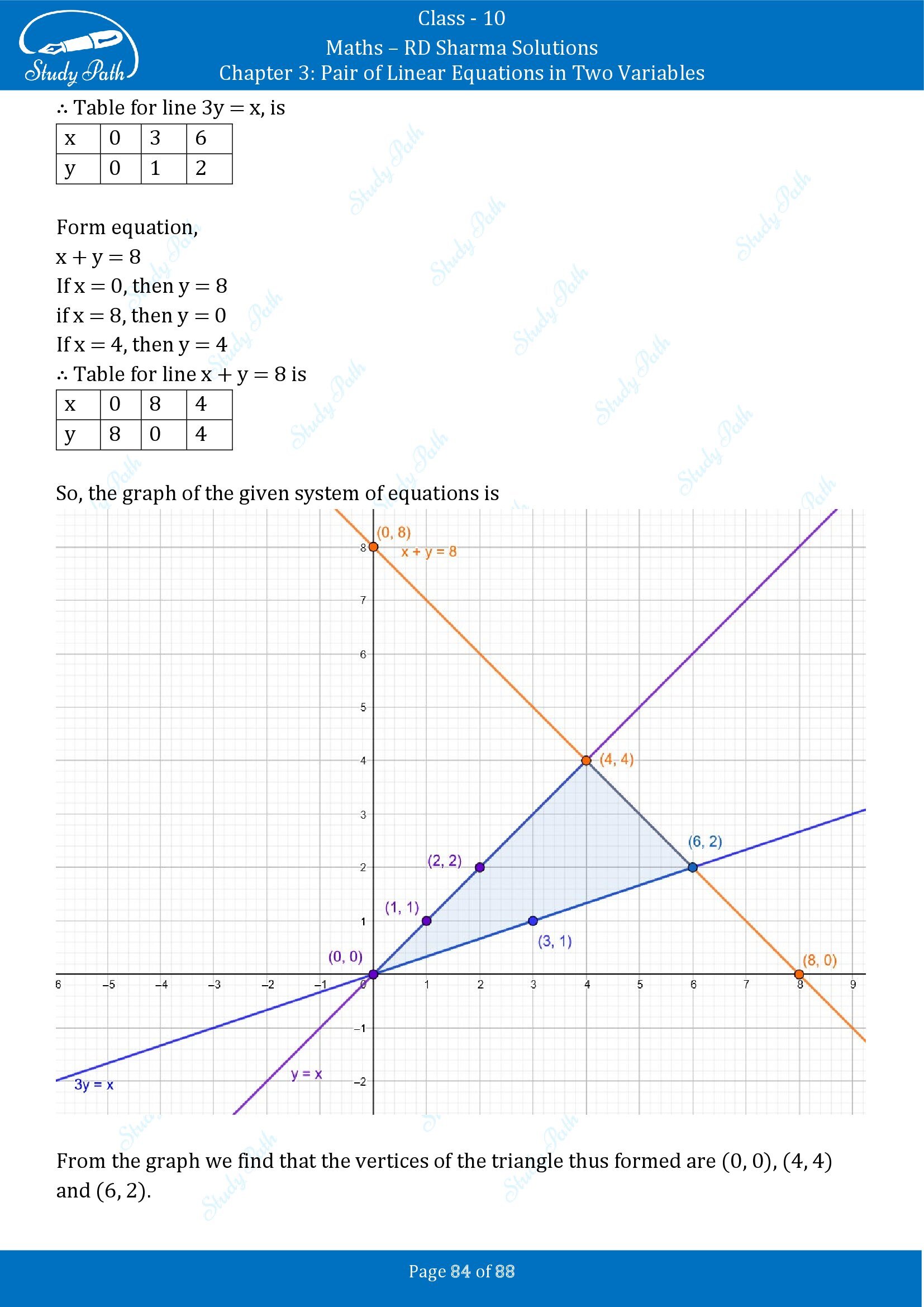 RD Sharma Solutions Class 10 Chapter 3 Pair of Linear Equations in Two Variables Exercise 3.2 00084