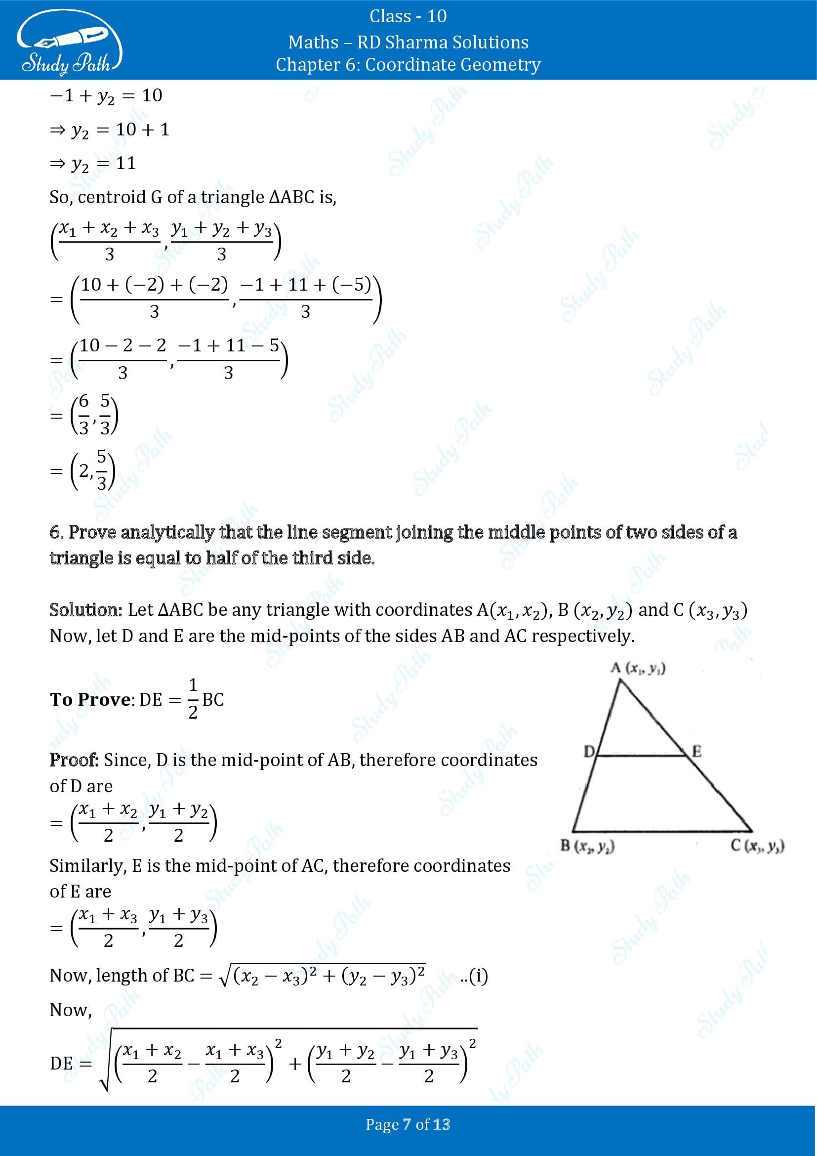 RD Sharma Solutions Class 10 Chapter 6 Coordinate Geometry Exercise 6.4 00007
