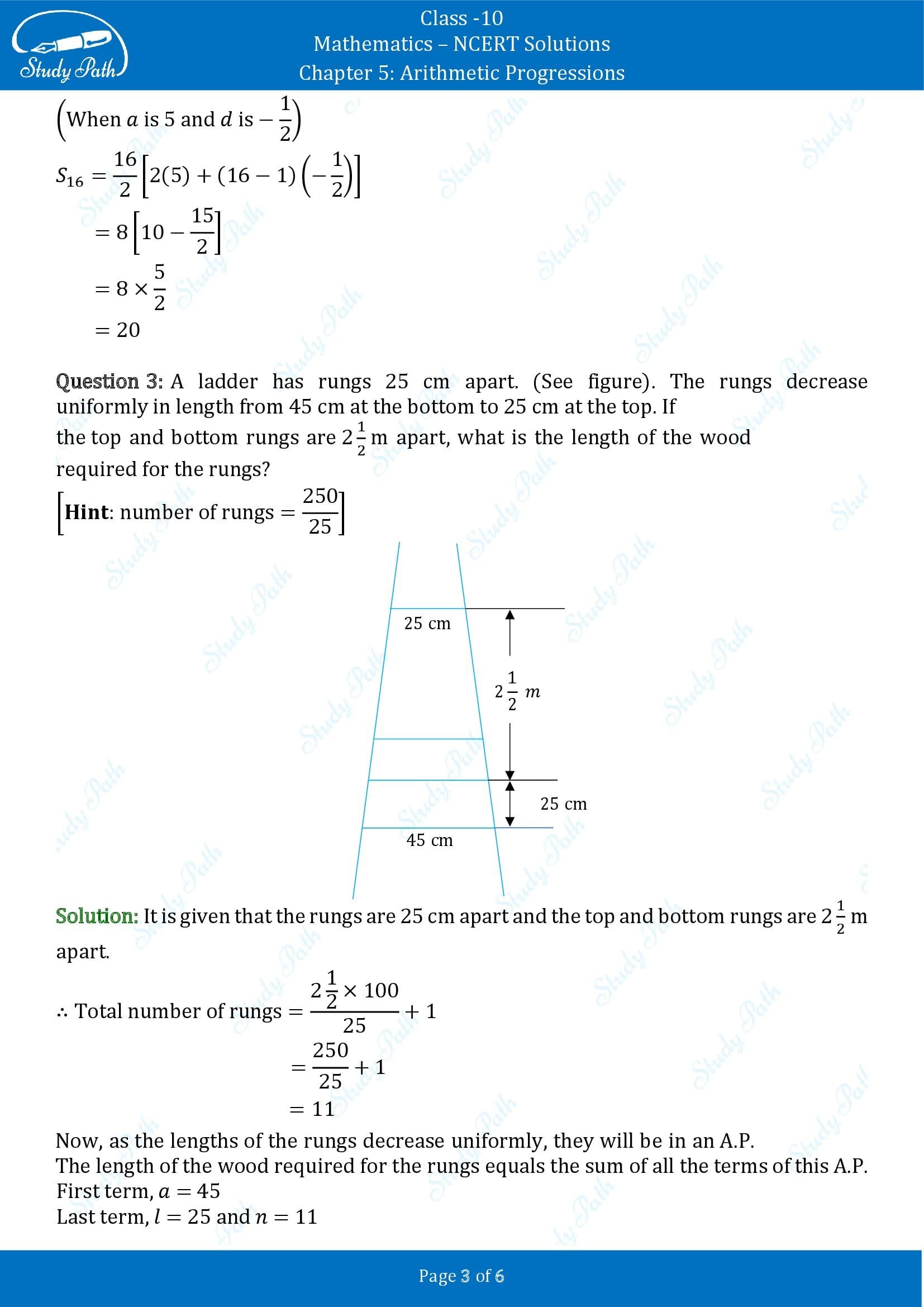 NCERT Solutions for Class 10 Maths Chapter 5 Arithmetic Progressions Exercise 5.4 00003