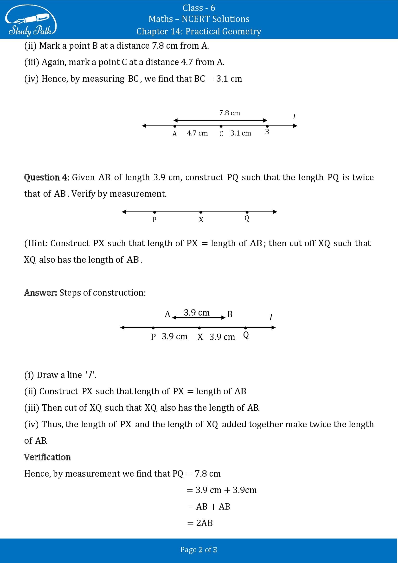 NCERT Solutions for Class 6 Maths Chapter 14 Practical Geometry Exercise 14.2 00002