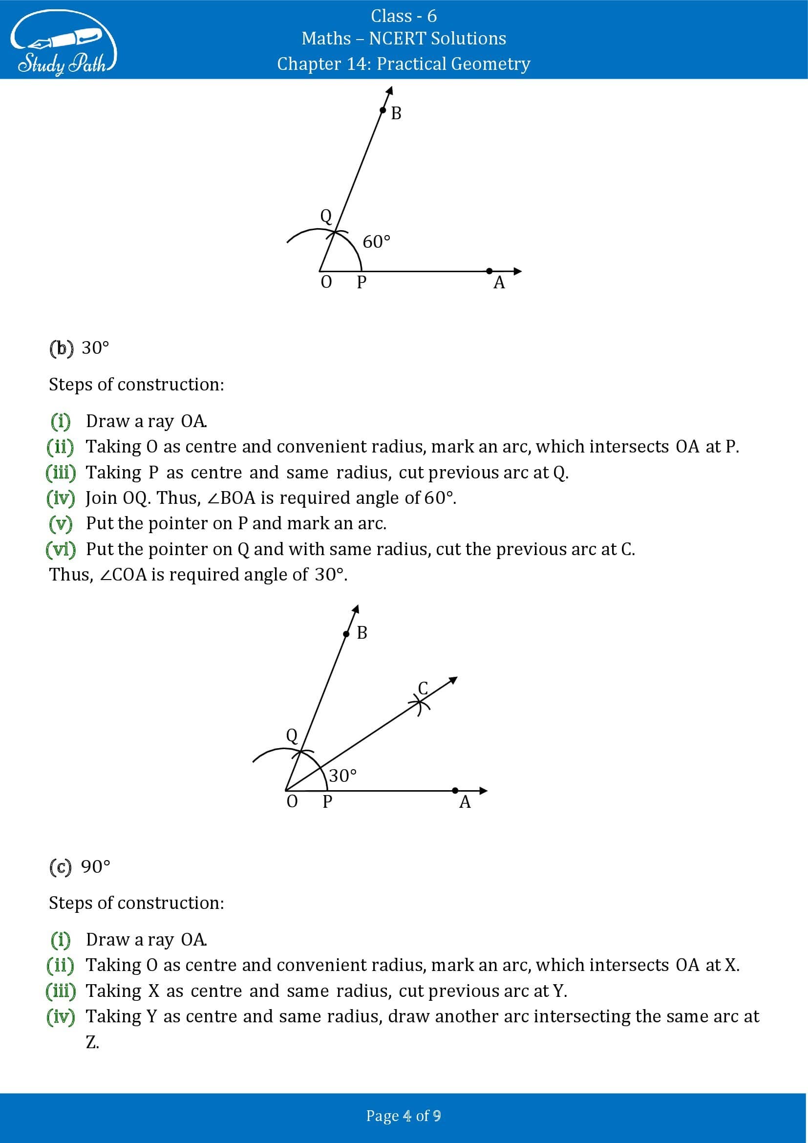 NCERT Solutions for Class 6 Maths Chapter 14 Practical Geometry Exercise 14.6 00004