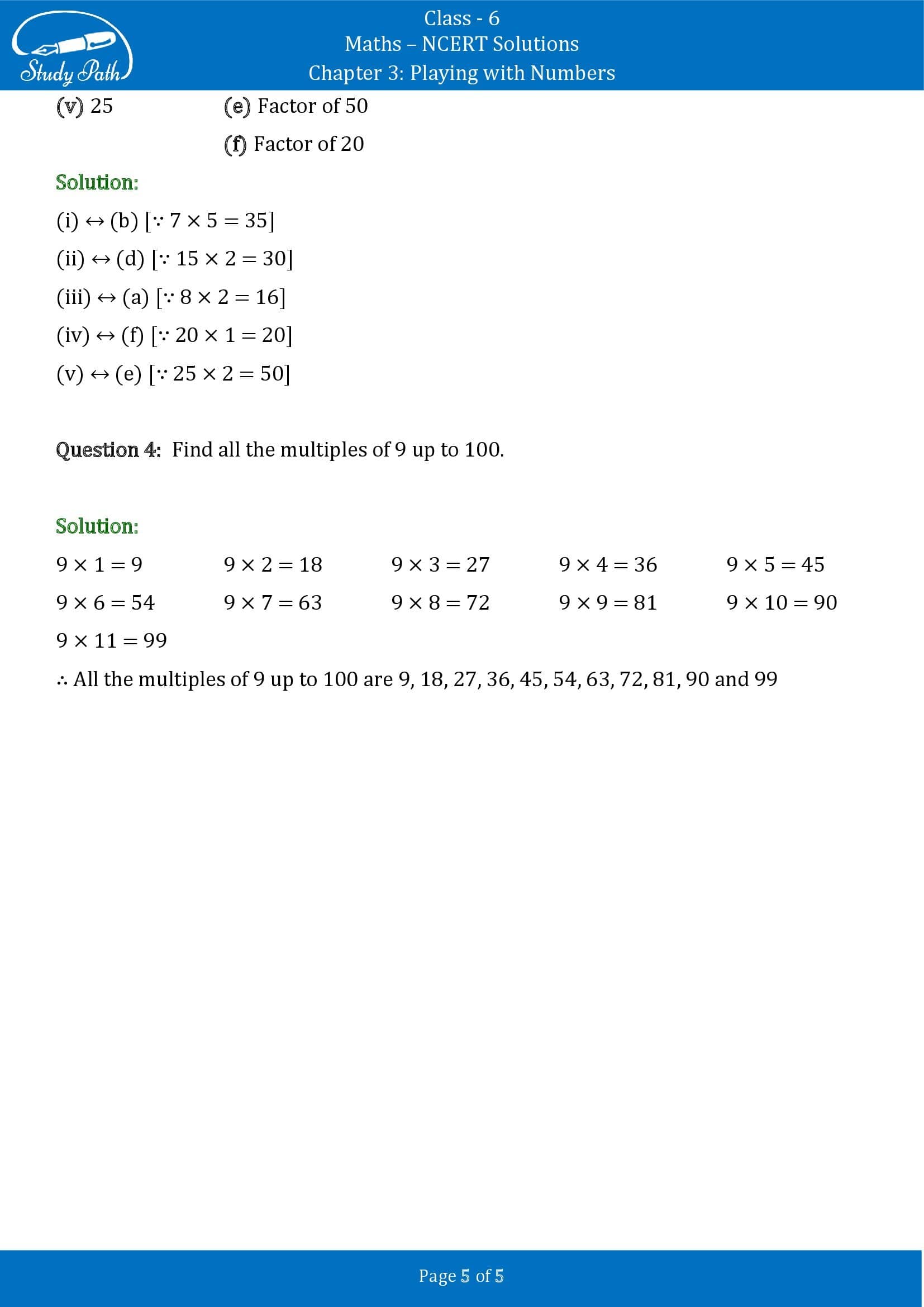 NCERT Solutions for Class 6 Maths Chapter 3 Playing with Numbers Exercise 3.1 00005