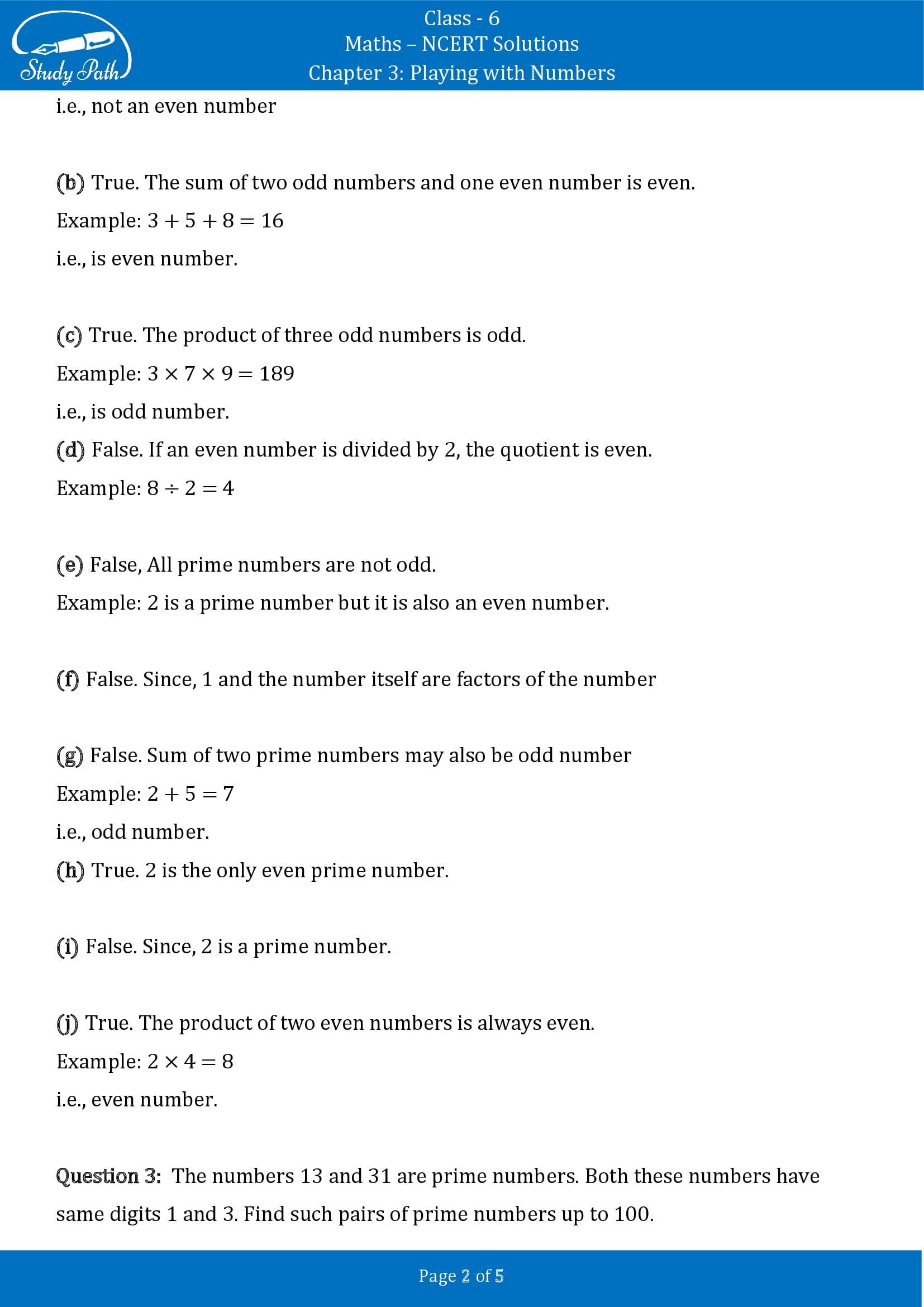 NCERT Solutions for Class 6 Maths Chapter 3 Playing with Numbers Exercise 3.2 00002