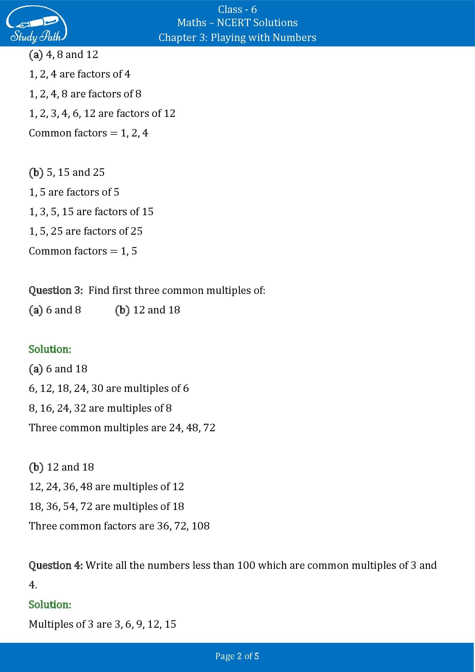 NCERT Solutions for Class 6 Maths Chapter 3 Playing with Numbers Exercise 3.4 00002