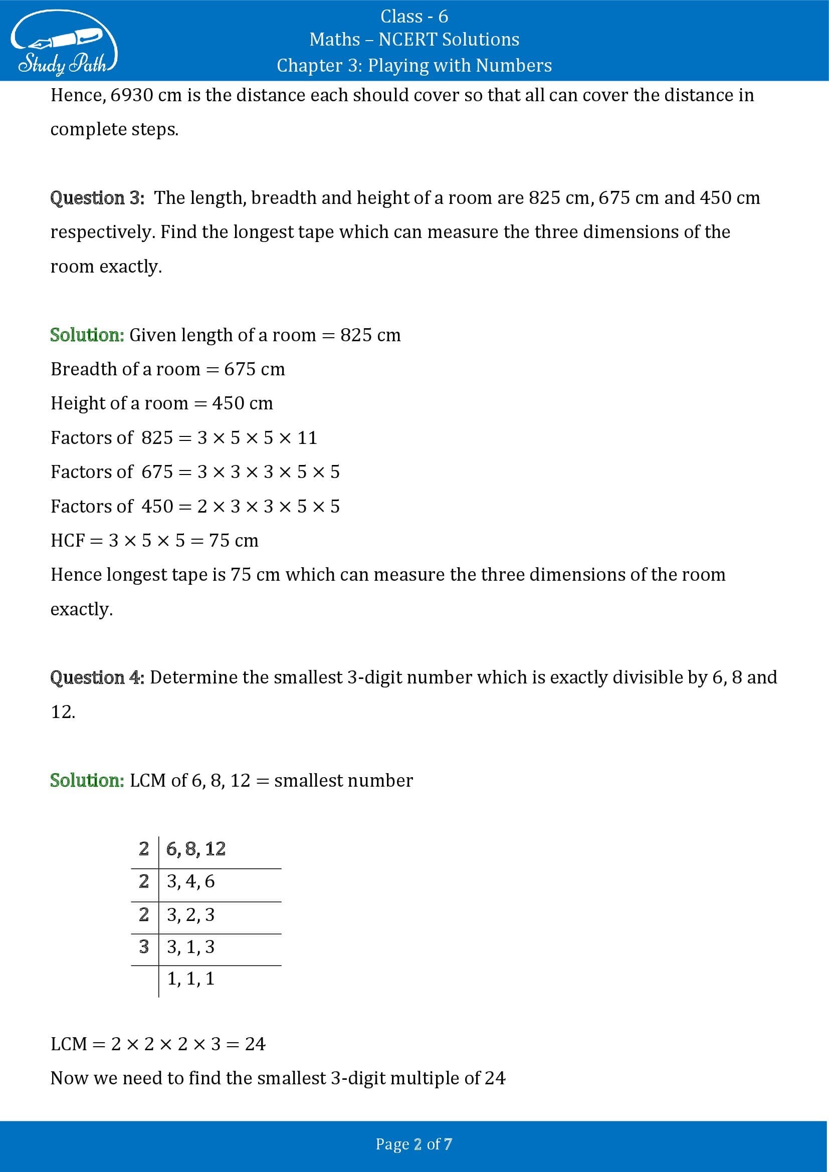 NCERT Solutions for Class 6 Maths Chapter 3 Playing with Numbers Exercise 3.7 00002