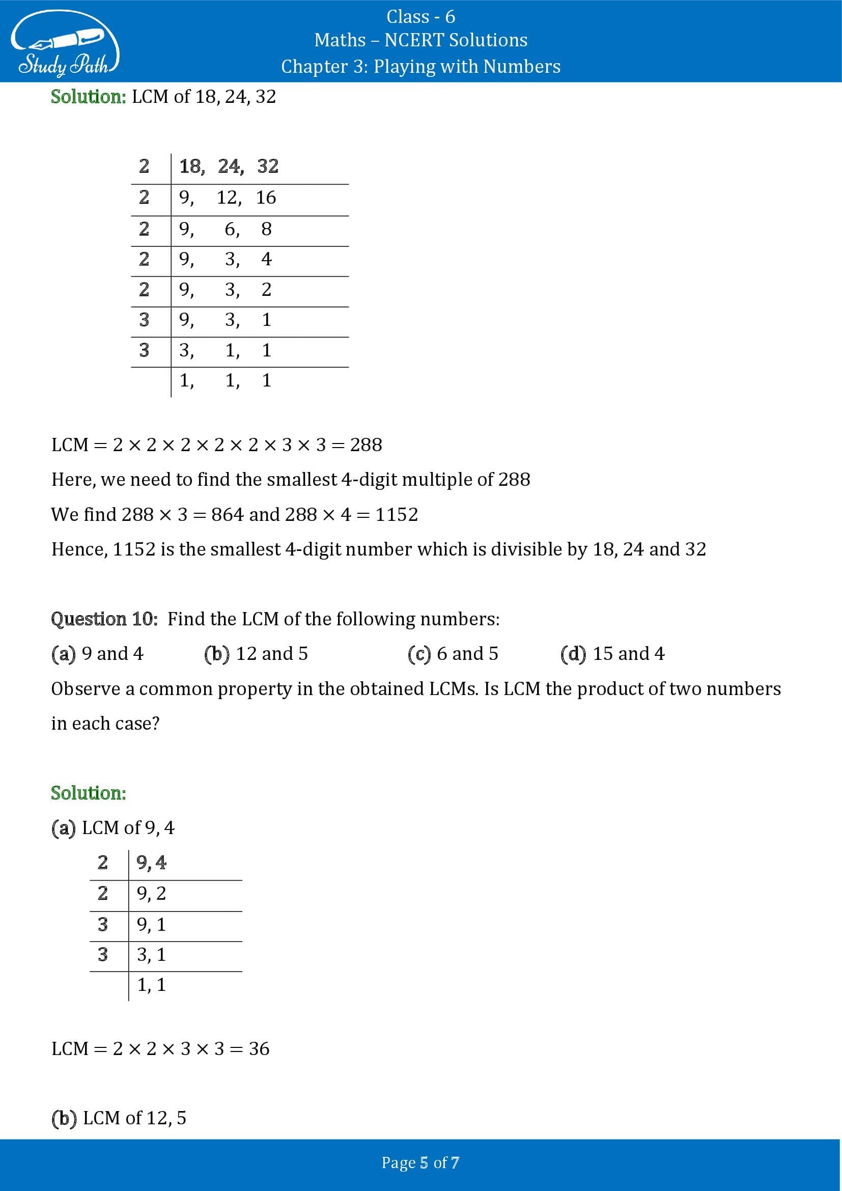 NCERT Solutions for Class 6 Maths Chapter 3 Playing with Numbers Exercise 3.7 00005