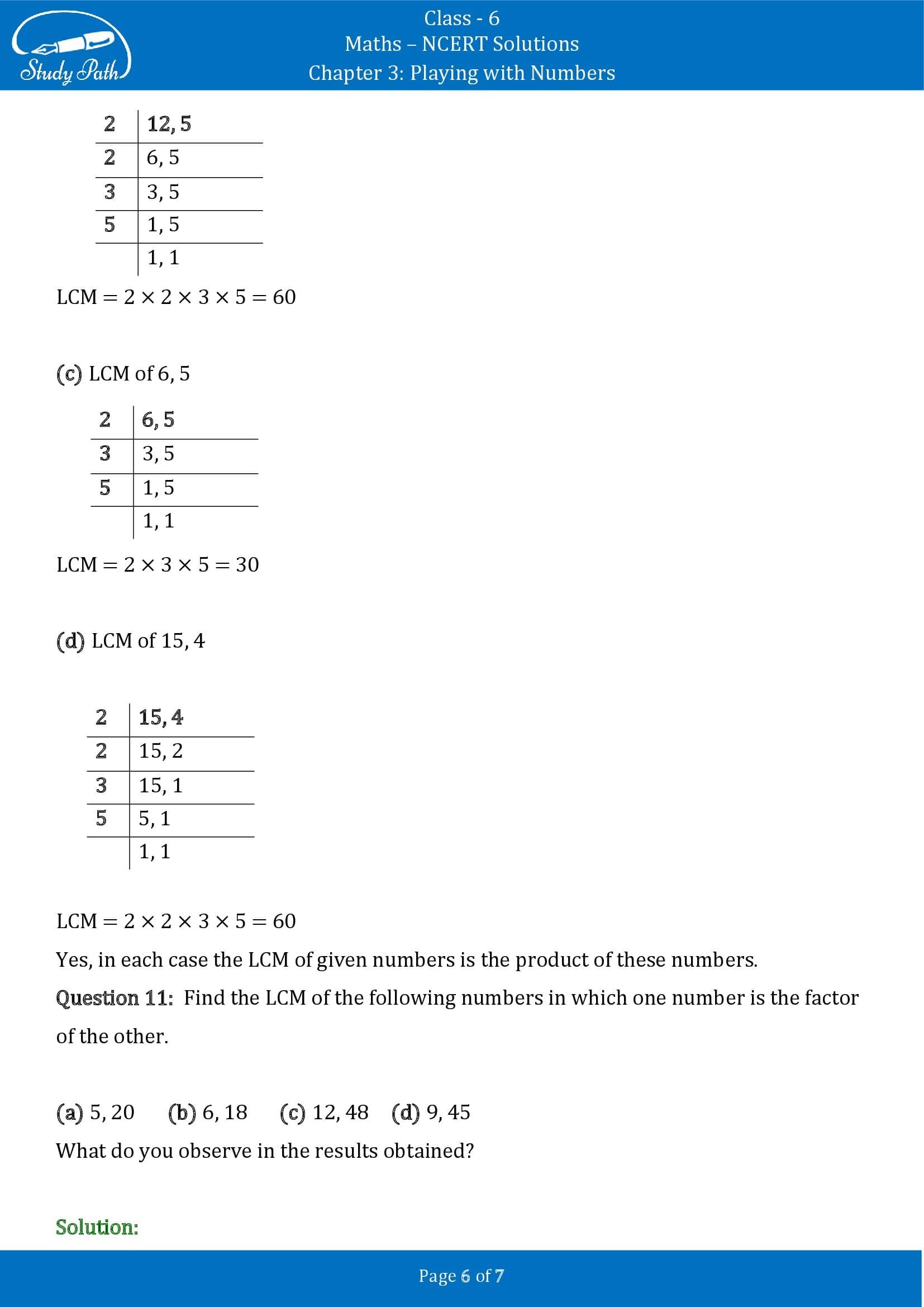 NCERT Solutions for Class 6 Maths Chapter 3 Playing with Numbers Exercise 3.7 00006