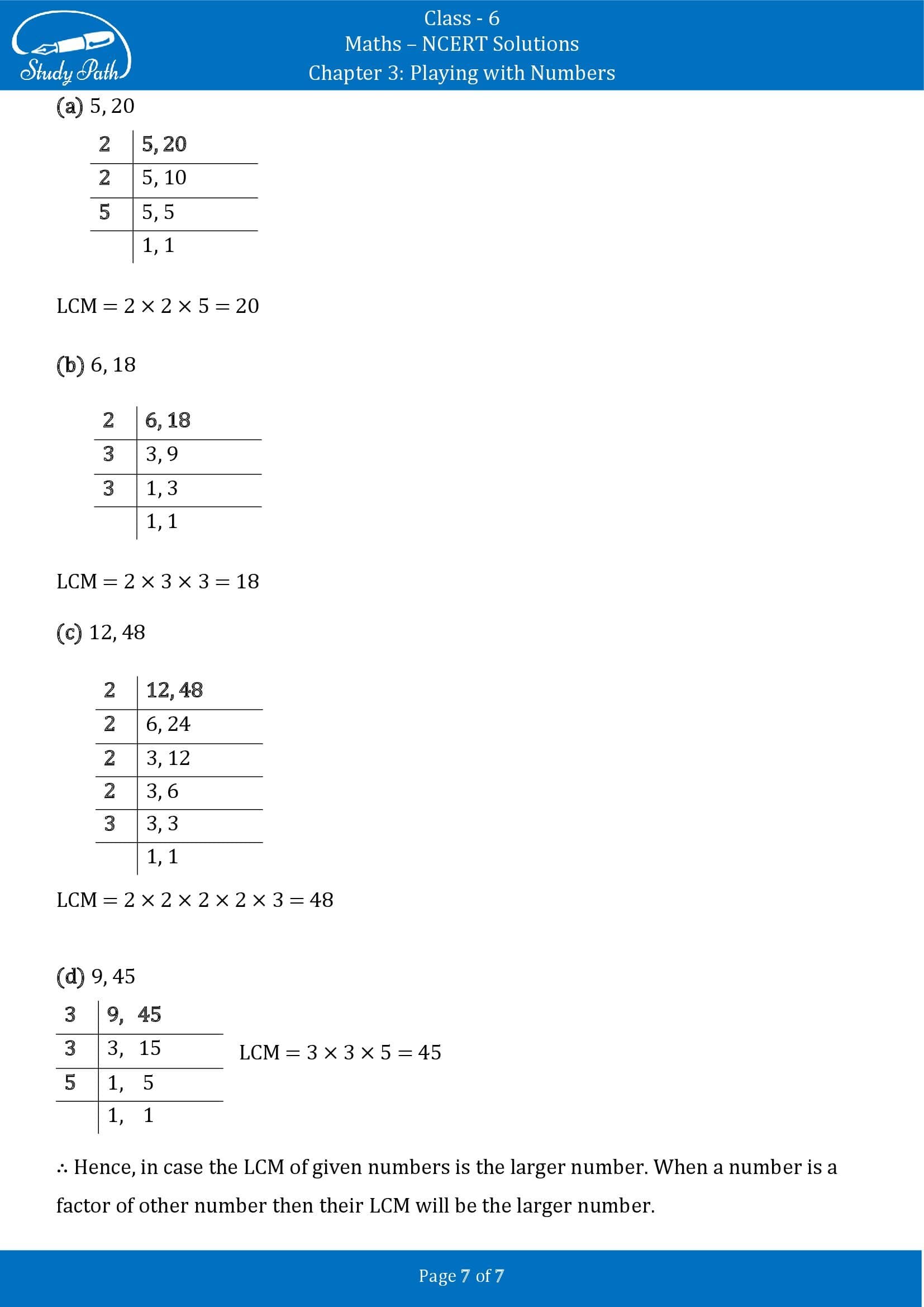 NCERT Solutions for Class 6 Maths Chapter 3 Playing with Numbers Exercise 3.7 00007