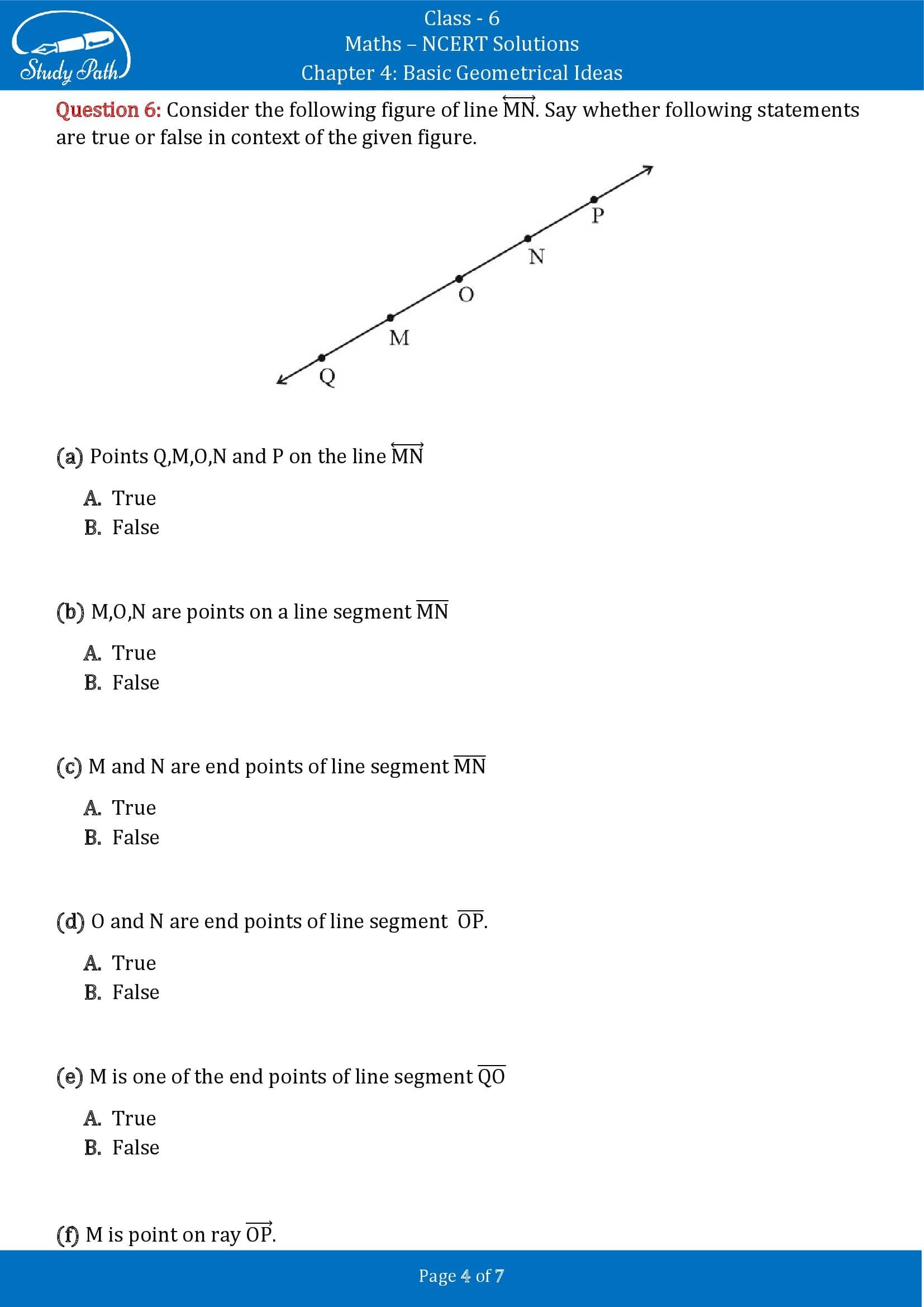 NCERT Solutions for Class 6 Maths Chapter 4 Basic Geometrical Ideas Exercise 4.1 00004